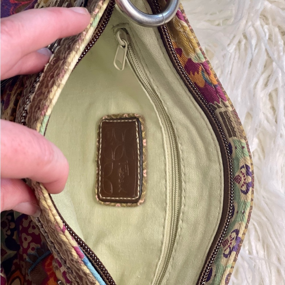 Fossil Boho Multi Color Crossbody Bag Vintage Euc - image 7